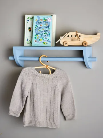 Mingus wall shelf 14x60 cm - Blue - Bloomingville