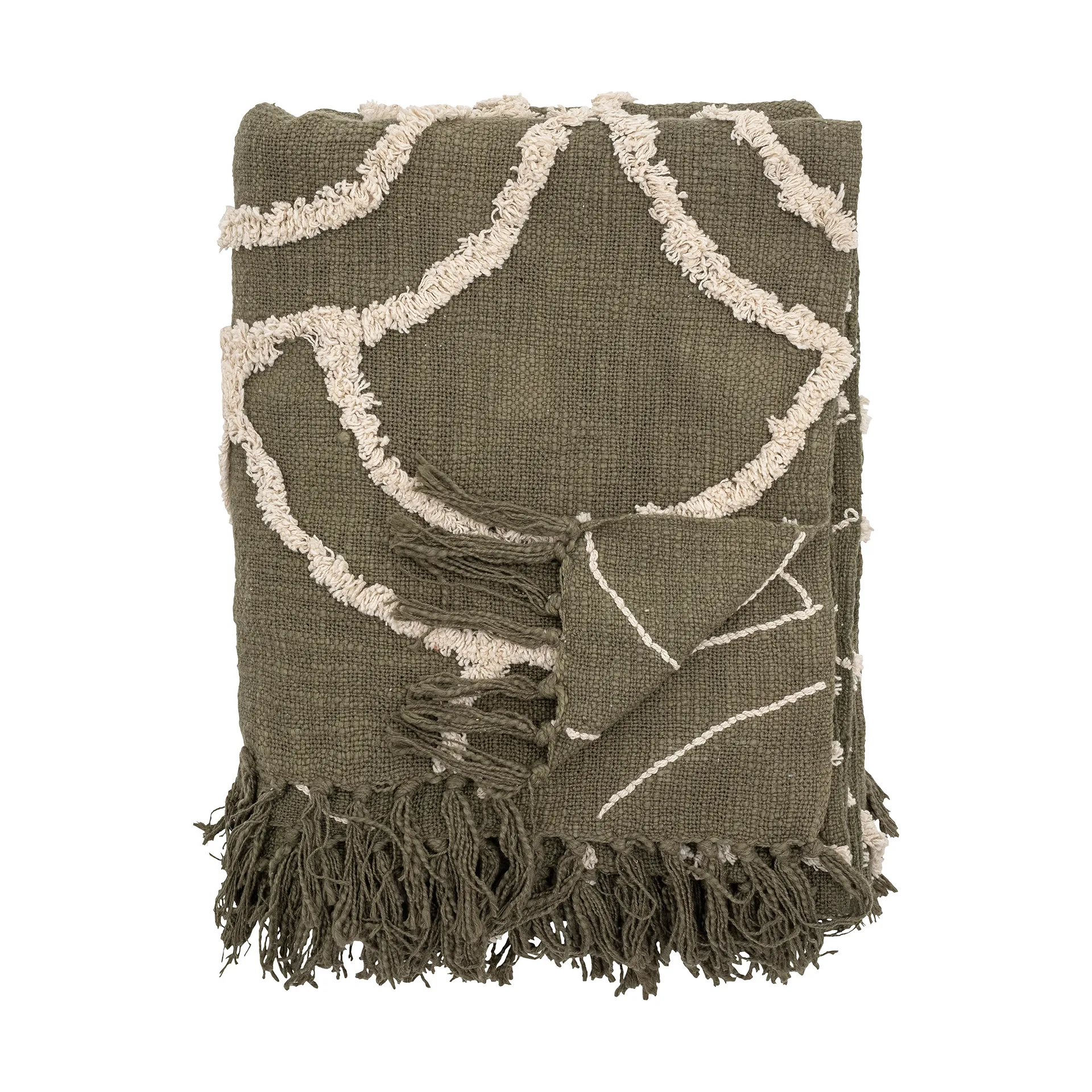 Mirfield throw 125x150 cm, Green Bloomingville
