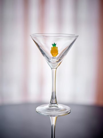 Misa cocktail glass 17 cl - Clear-pineapple - Bloomingville