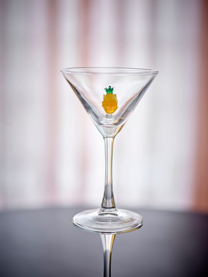 Misa cocktail glass 17 cl, Clear-pineapple Bloomingville