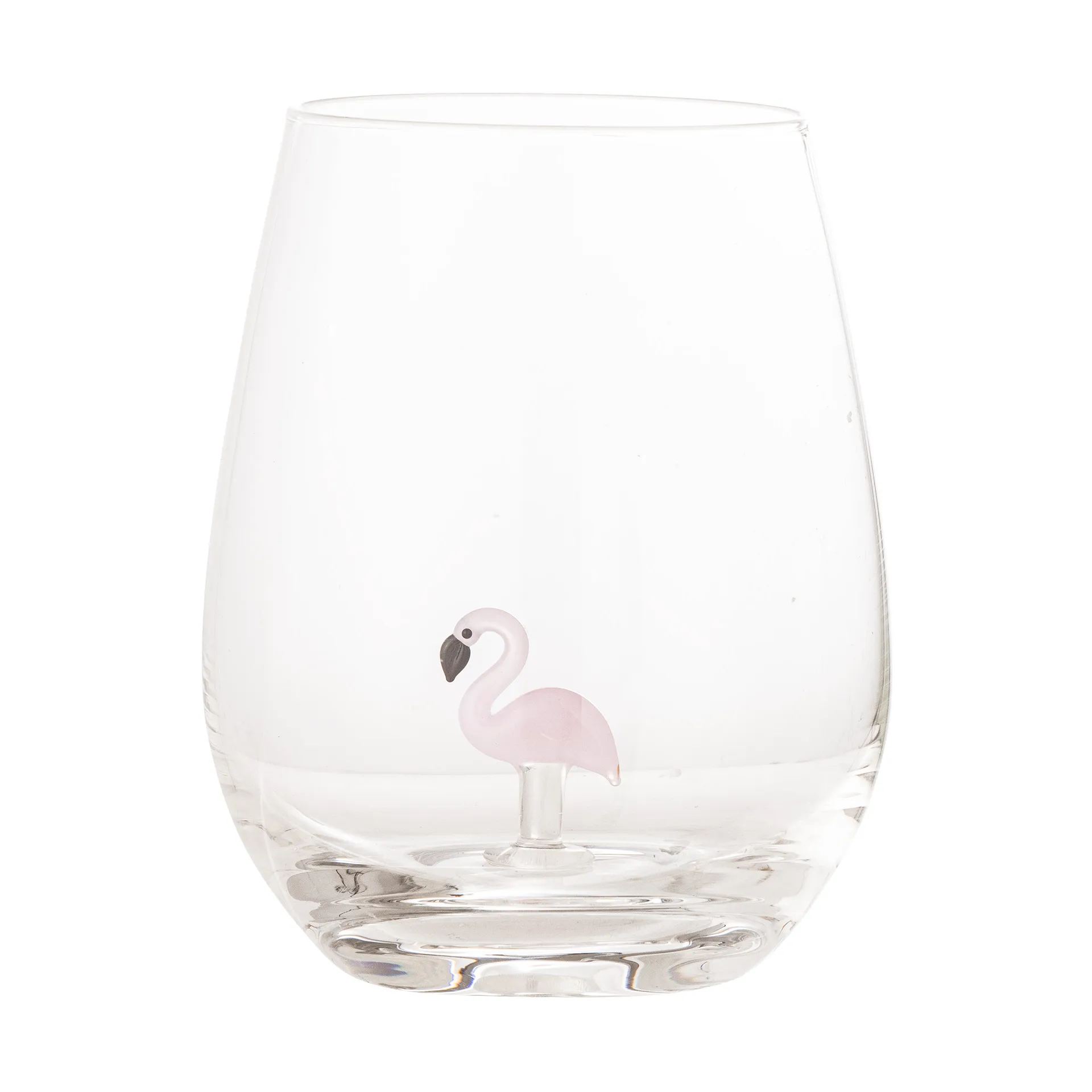 Misa drinking glass 56 cl, Clear-flamingo Bloomingville
