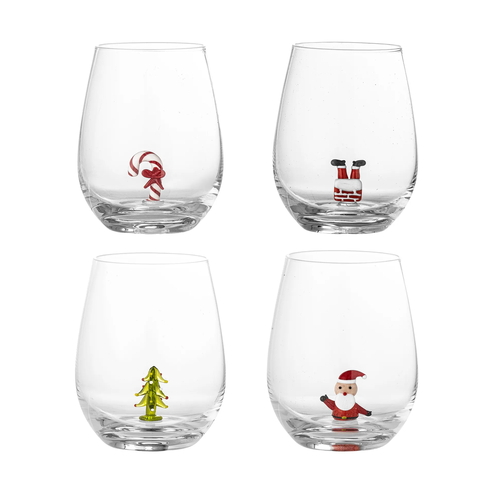 Misa drinking glasses 56 cl 4 pieces, Christmas Bloomingville
