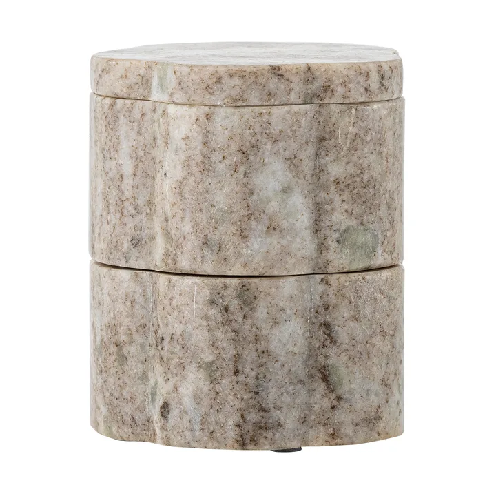 Nezli bowl with lid Ø9 cm - Natural - Bloomingville