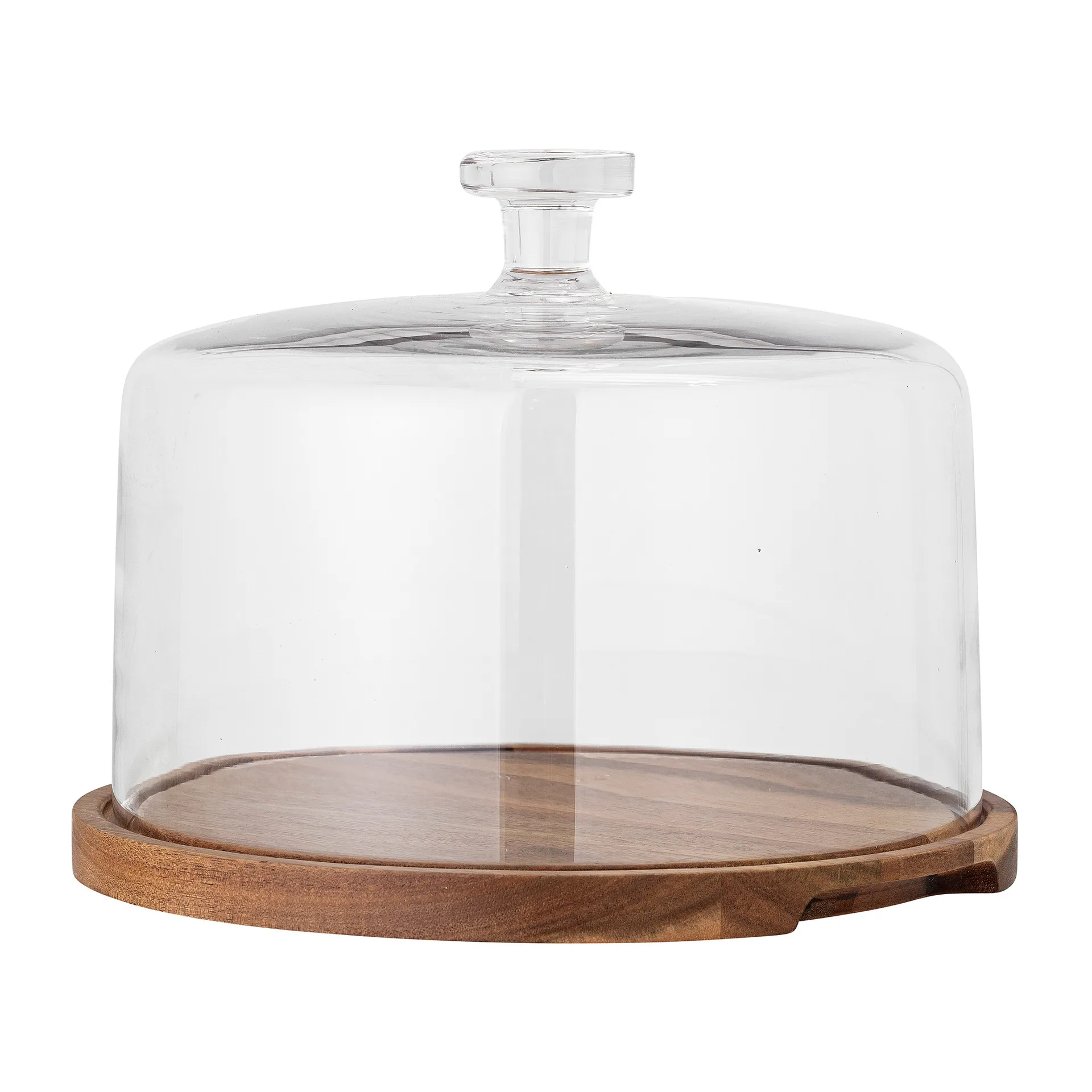 Nici cake plate with cup Ø29.5 cm Ø29.5 cm, Nature Bloomingville