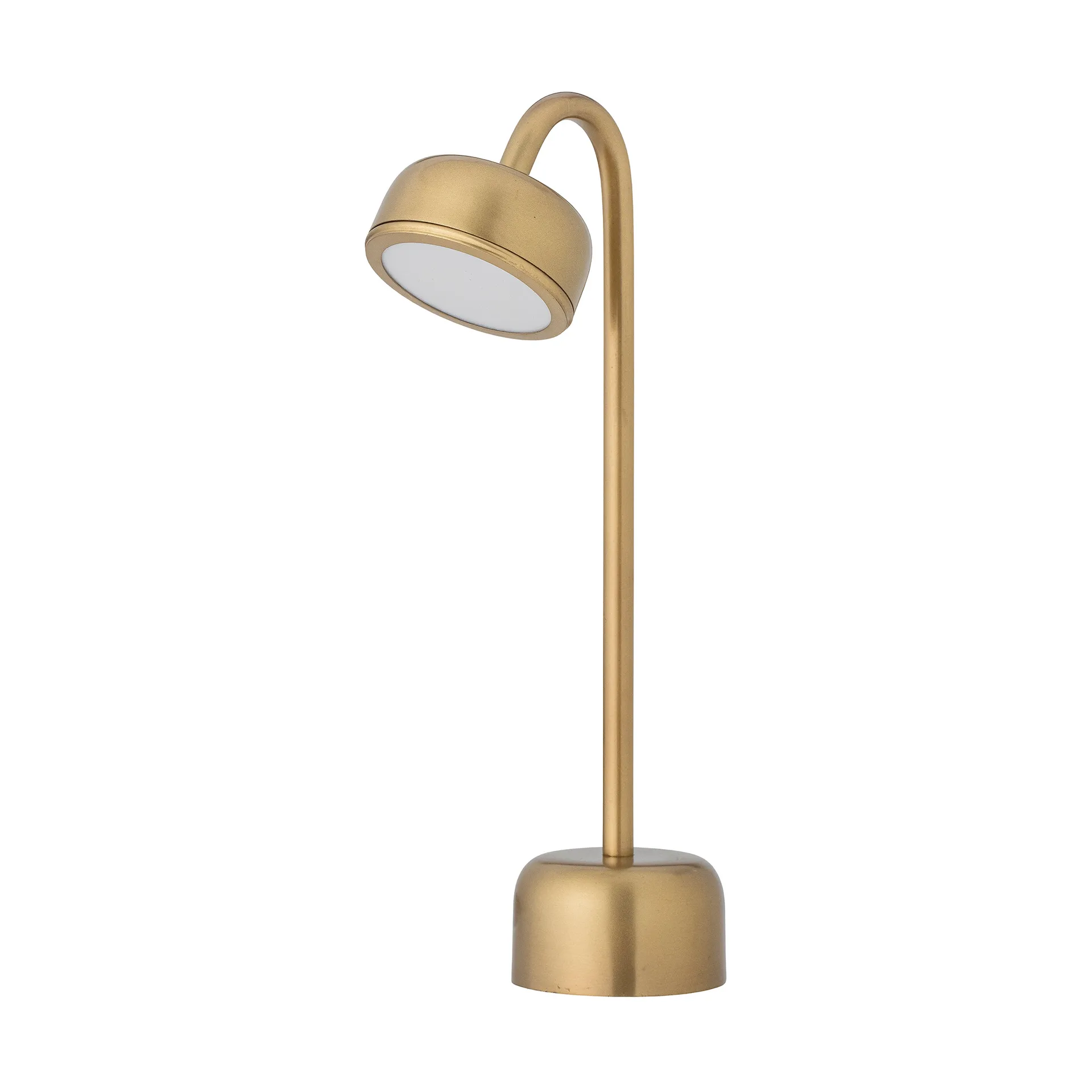 Niko portable table lamp 35 cm, Brass Bloomingville