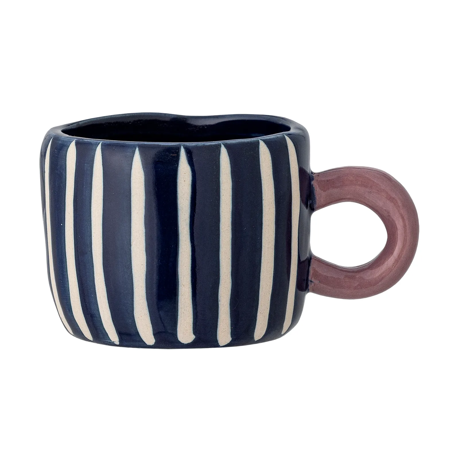 Nini cup 11.5 cl, Blue-striped Bloomingville