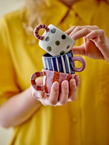 Nini cup 11.5 cl - Blue-striped - Bloomingville