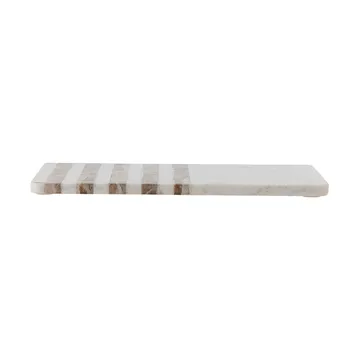 Novelle cutting board marble 38x22.5 cm - White - Bloomingville