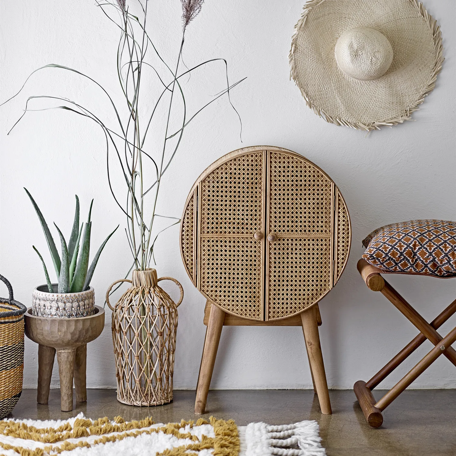 Otto cupboard, Natural Bloomingville