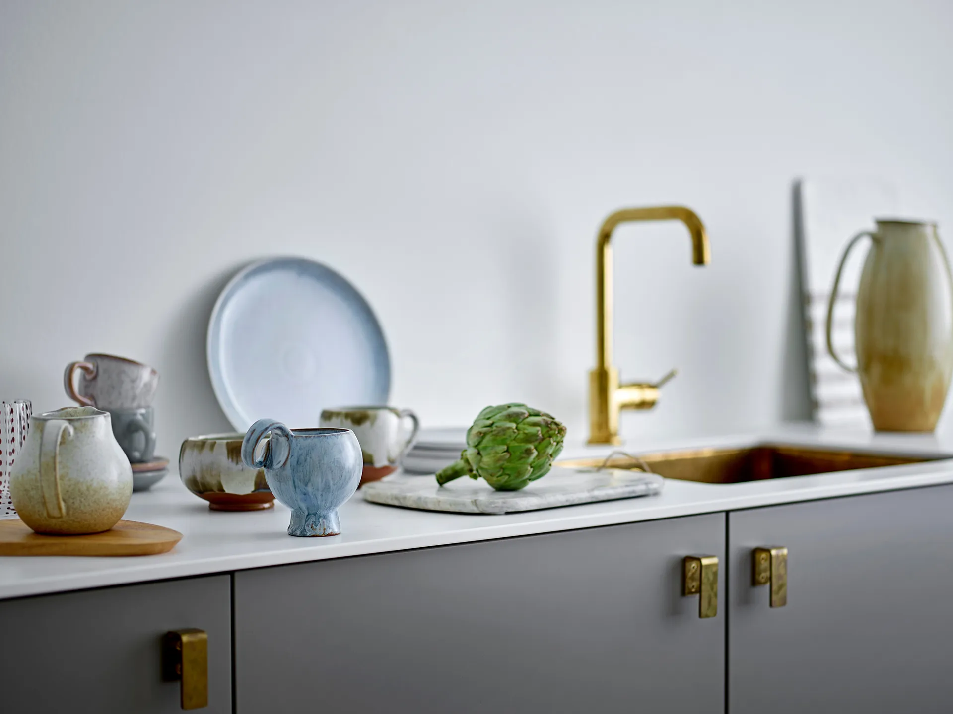 Paula milk jug 43.5 cl, Natural Bloomingville