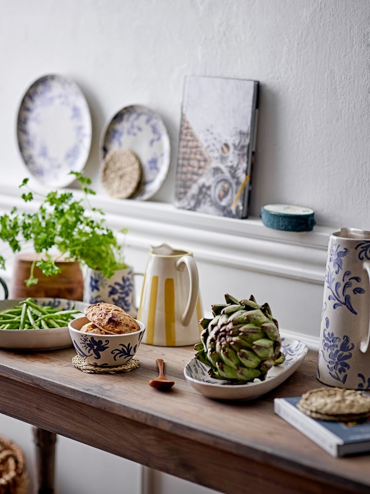 Petunia serving bowl Ø24 cm, Blue Bloomingville