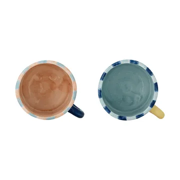 Phoenix mug - Multi, 2 pieces - Bloomingville