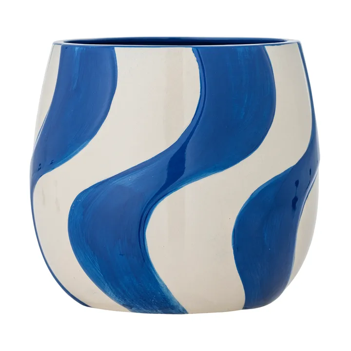 Romy planter Ø20.5 cm - Blue - Bloomingville