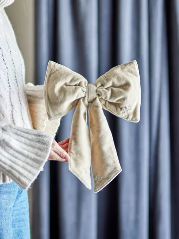 Ruby decorative bow - Nature, 30x40 cm - Bloomingville