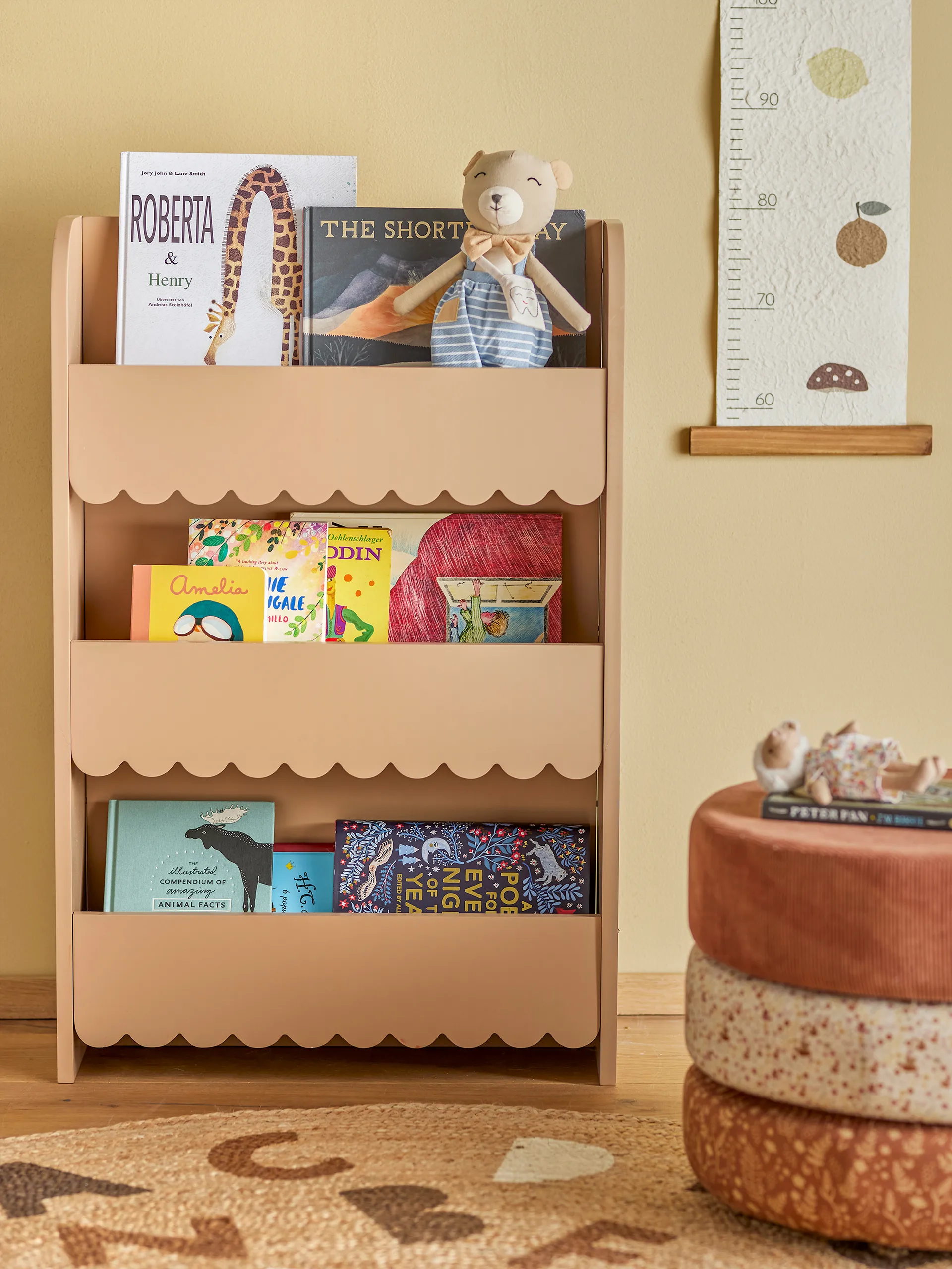 Salma bookshelf, Brown Bloomingville