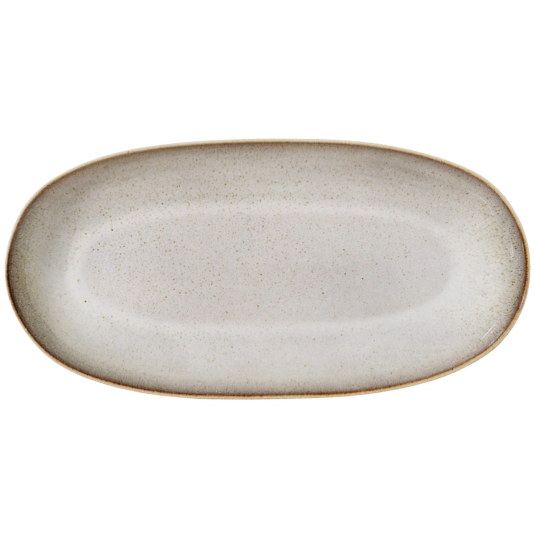 Sandrine large serving platter, light grey Bloomingville