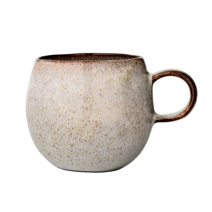 Sandrine mug 9.5 cm, light grey Bloomingville