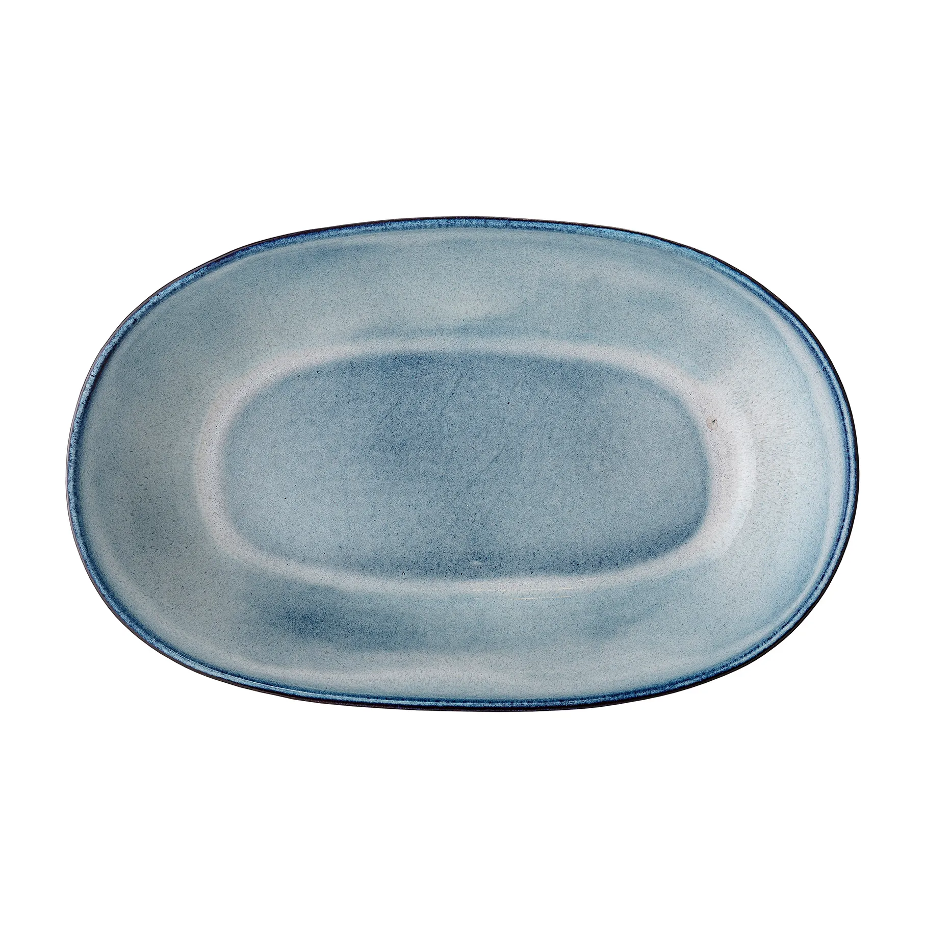 Sandrine serving bowl 20x32 cm, blue Bloomingville