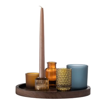 Sanga tray with lantern 5 pieces - Brown-multi - Bloomingville