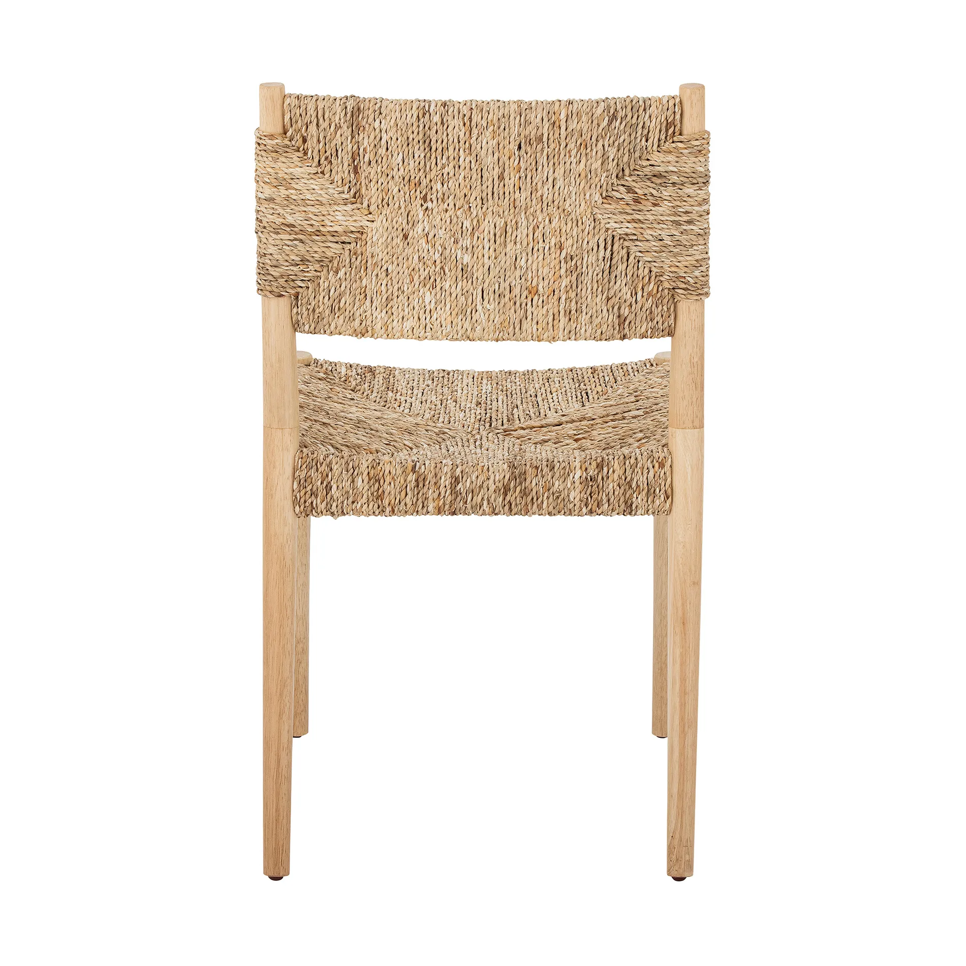 Saran chair woven back and seat, Natural Bloomingville