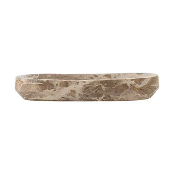 Shao tray marble 24.5x12.5 cm - Natural - Bloomingville