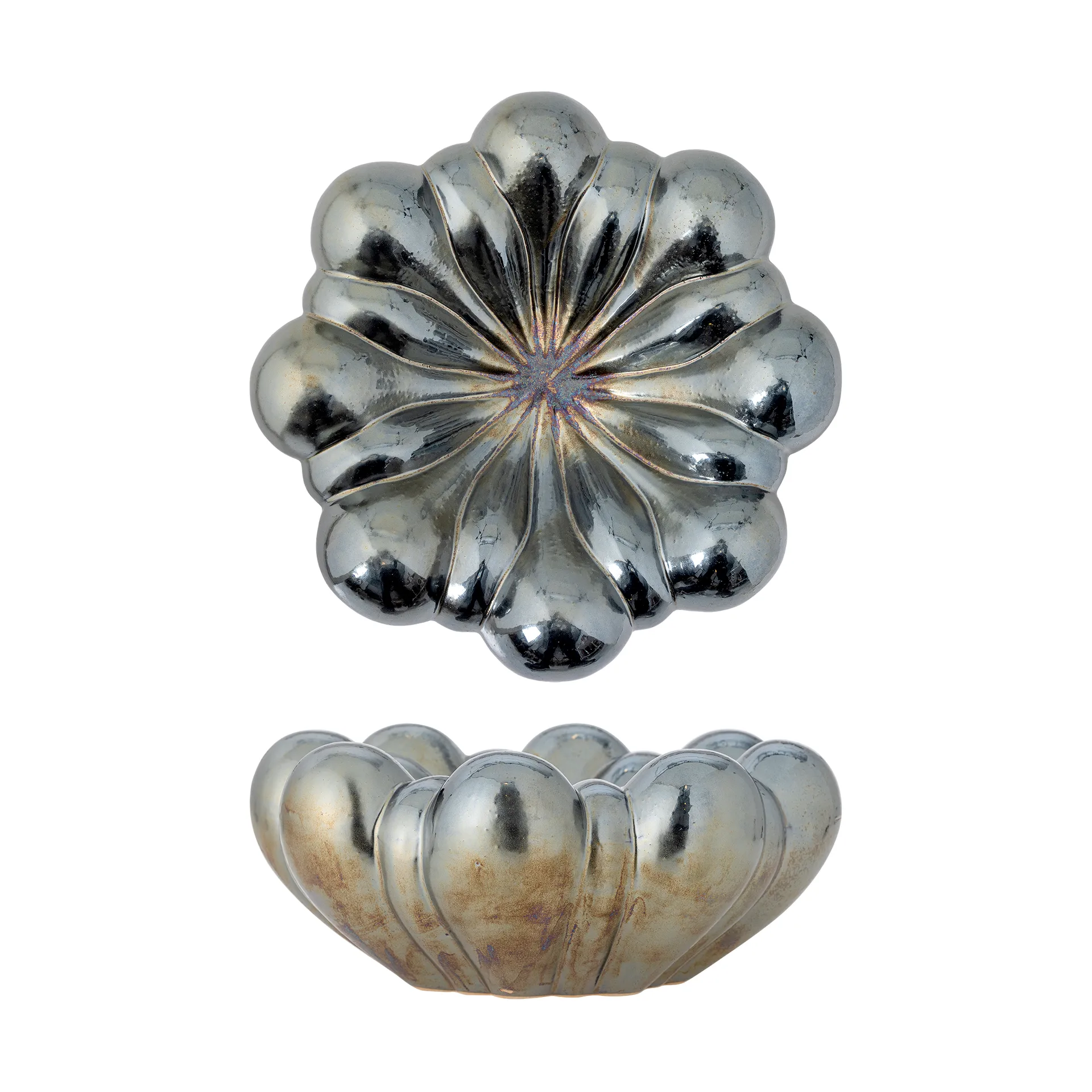 Sheeran bowl Ø31 cm, Silver Bloomingville