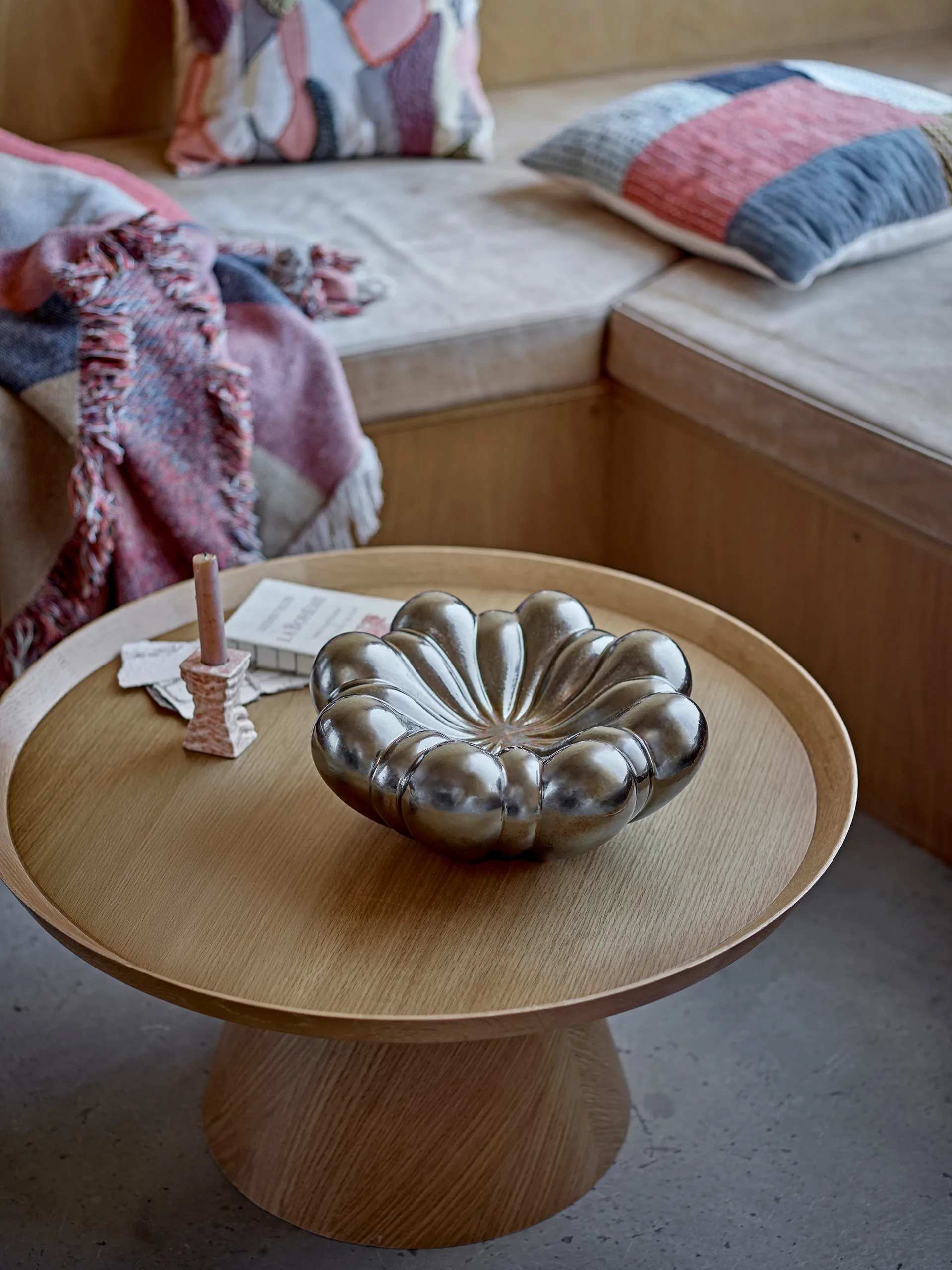 Sheeran bowl Ø31 cm, Silver Bloomingville