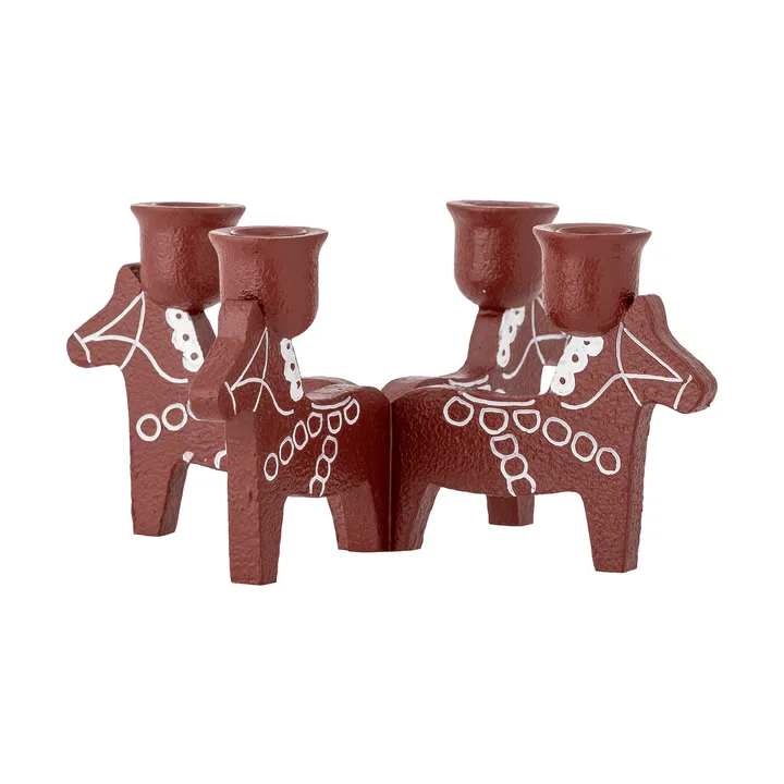 Siffer adventsljusstake - Red, 23 cm - Bloomingville