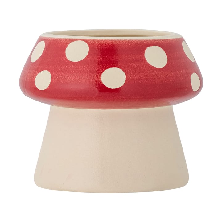 Sophine flower pot Ø12x10,5 cm - Red mushroom - Bloomingville