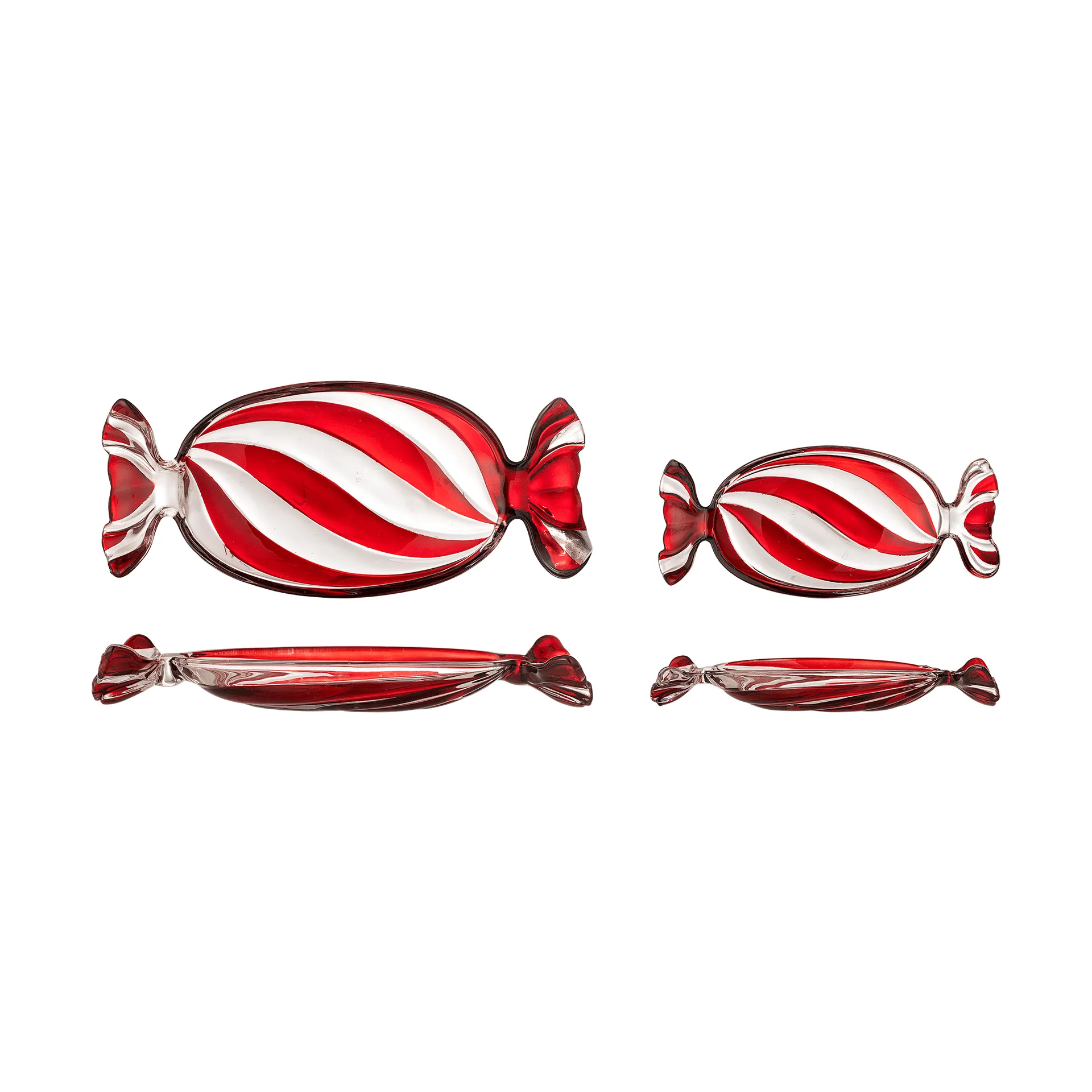 Sweetie serving dish, Red, 2 pieces Bloomingville