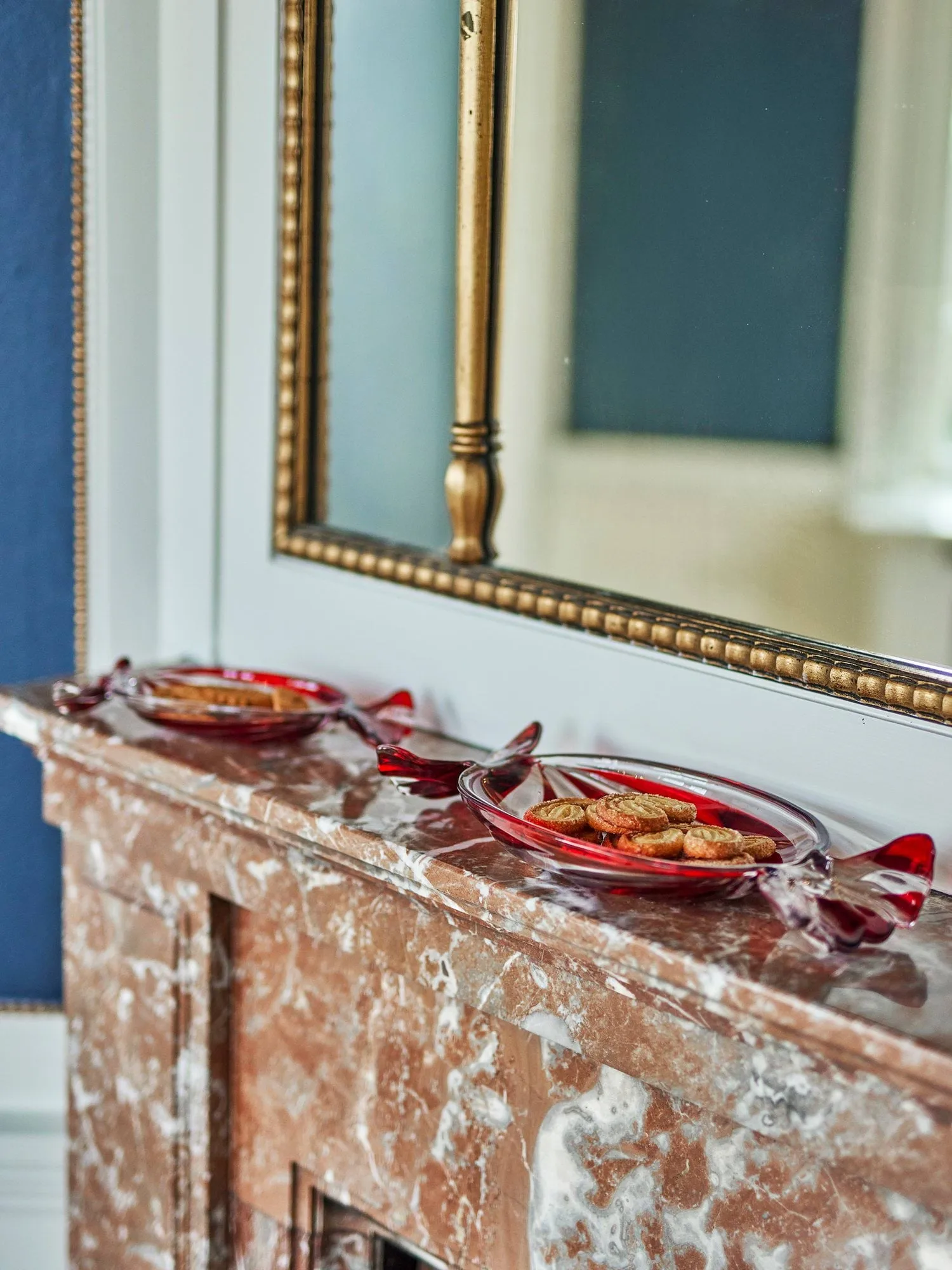Sweetie serving dish, Red, 2 pieces Bloomingville