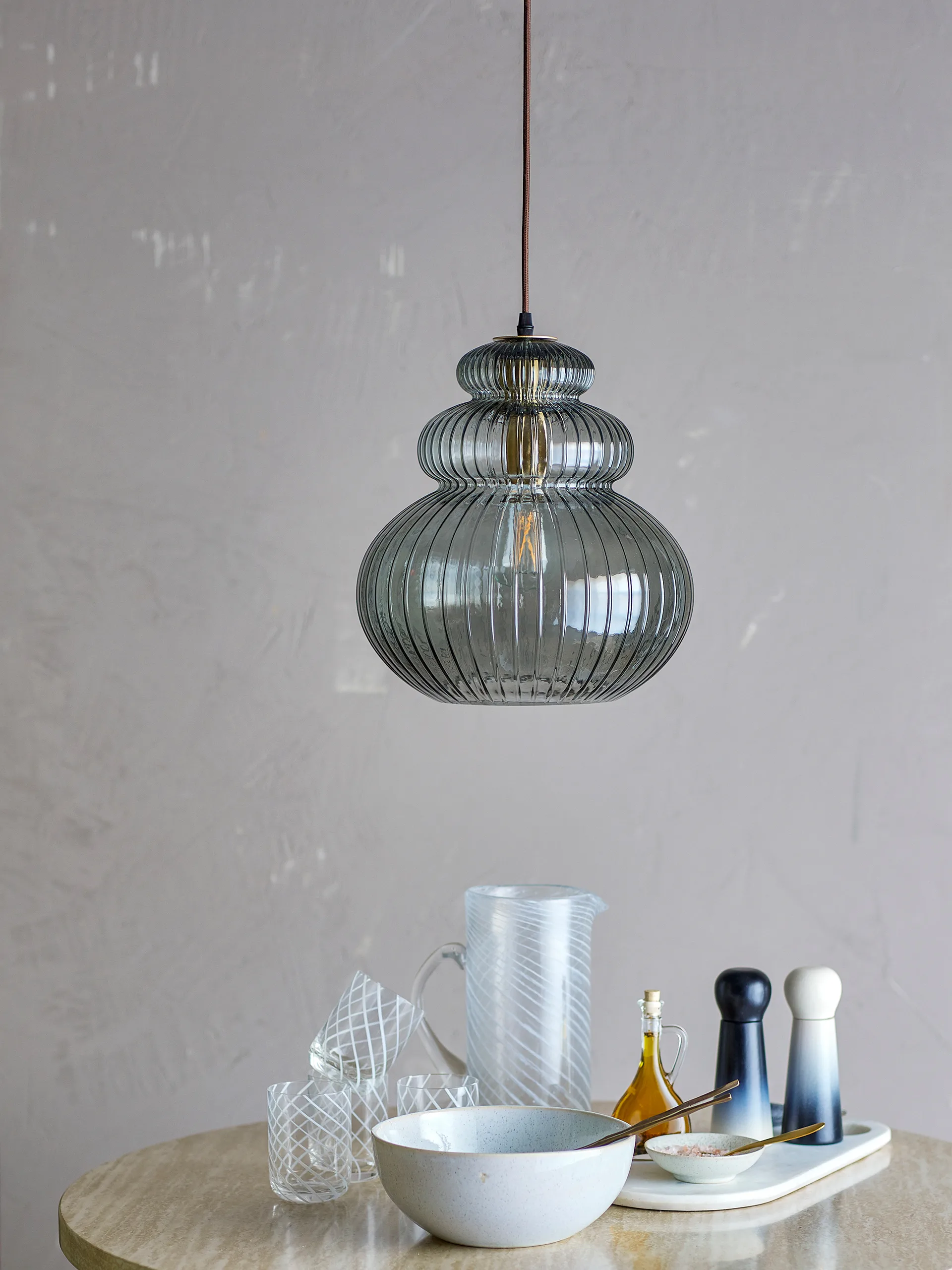 Sybia pendant Ø31.5 cm, Grey Bloomingville