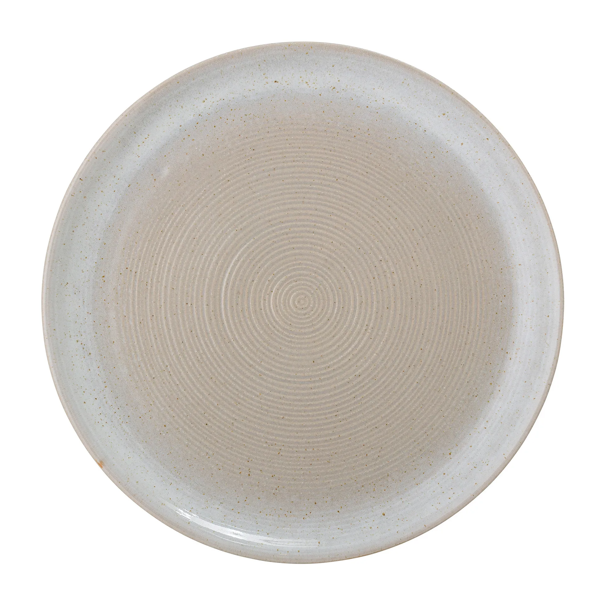 Taupe plate Ø27 cm, grey Bloomingville