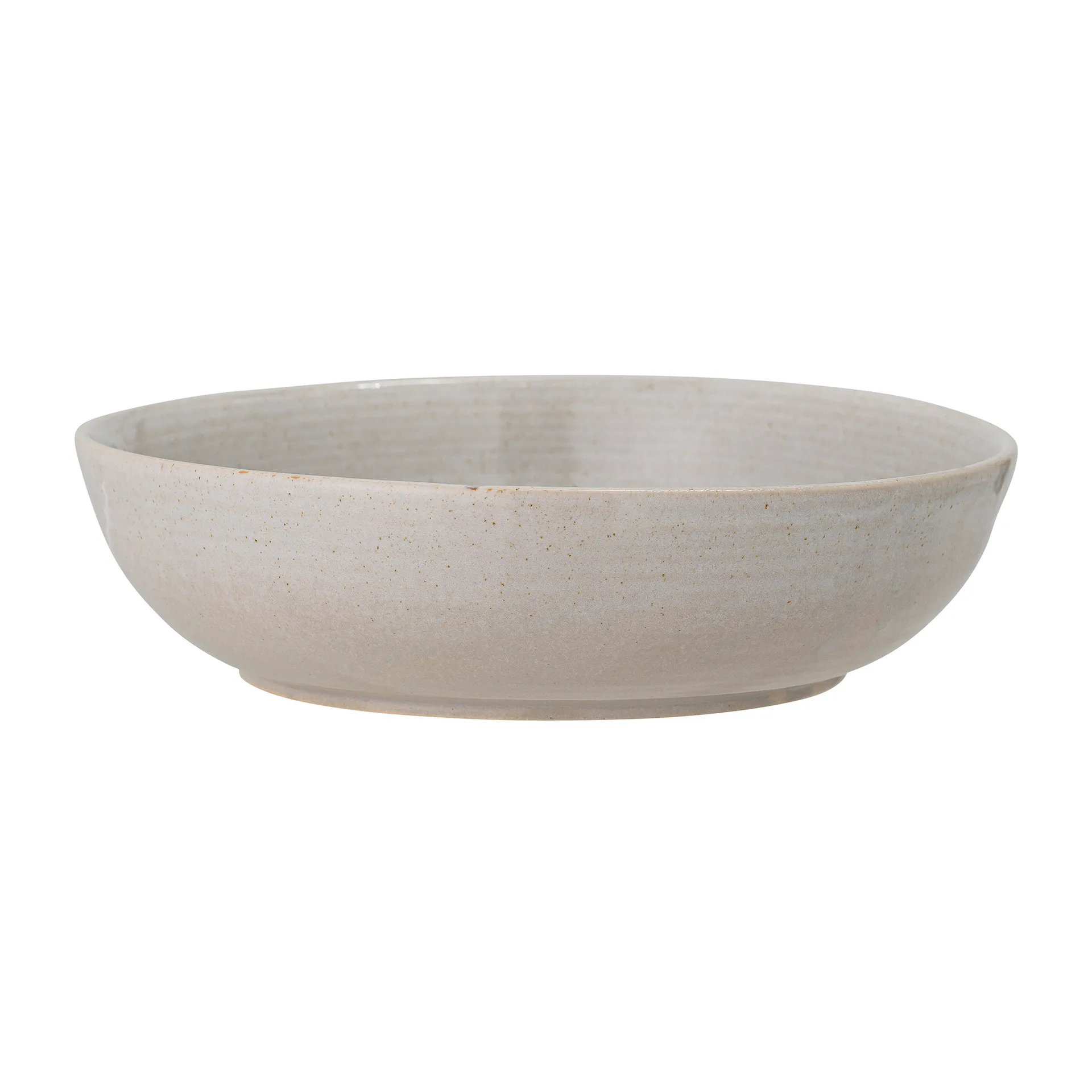 Taupe serving bowl Ø26.5 cm, grey Bloomingville