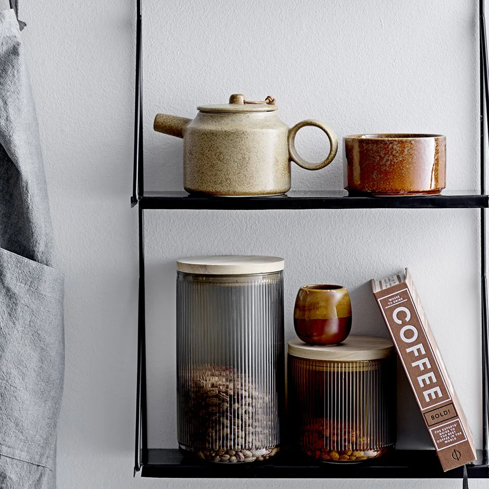 Thea bowl stoneware Ø 11cm, Brown Bloomingville