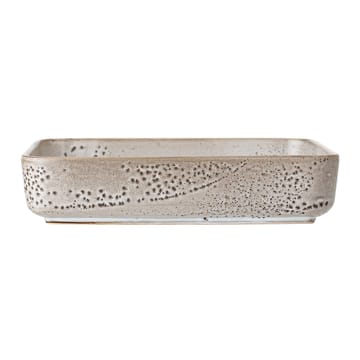 Thea serving plate stoneware 25x25 cm - Grey - Bloomingville