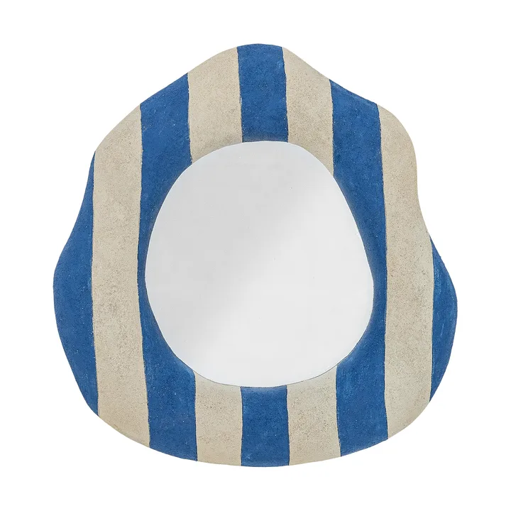 Travis wall mirror 39.5x38.5 cm - Blue - Bloomingville