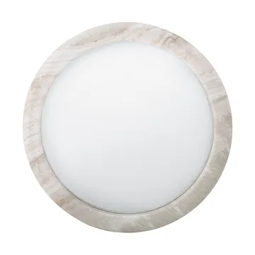 Vaka wall mirror - Nature, Ø50 cm - Bloomingville