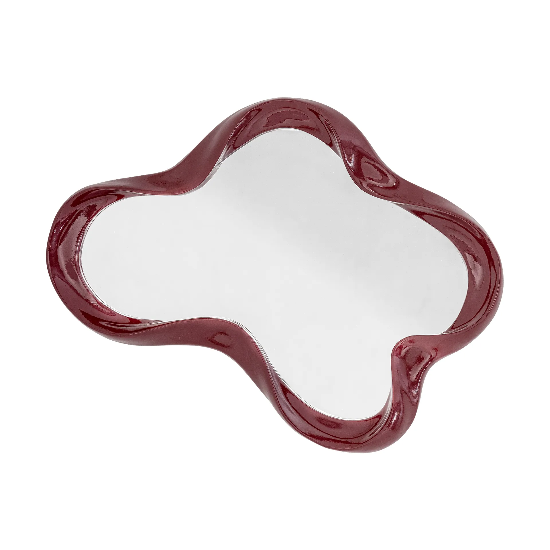Violeta wall mirror 47x61.5 cm, Red Bloomingville
