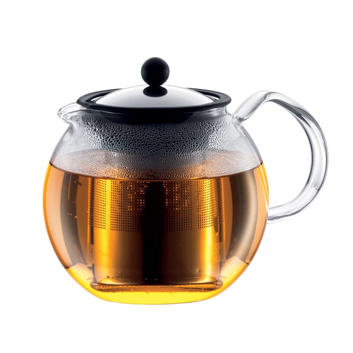 Assam teapot chrome, 1 l Bodum