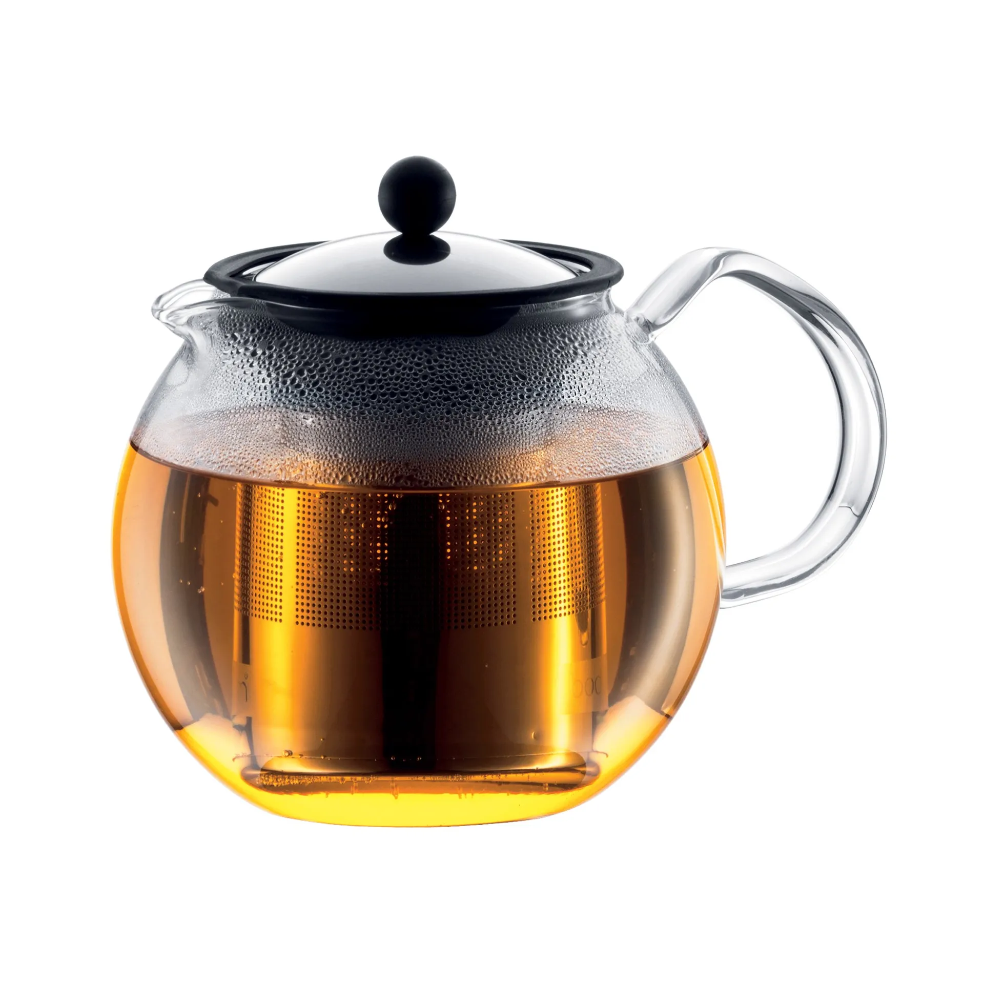 Assam teapot chrome, 1.5 l Bodum
