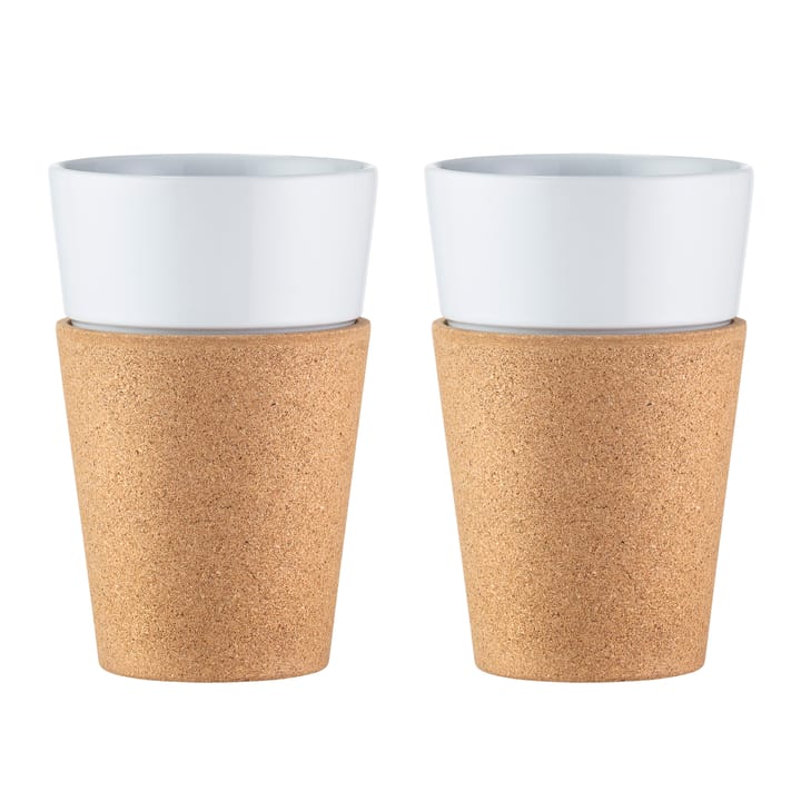 Bistro mug with cork 2-pack, 60 cl Bodum