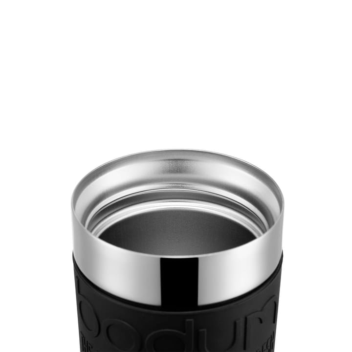 Bodum Travel press mug chrome, black Bodum