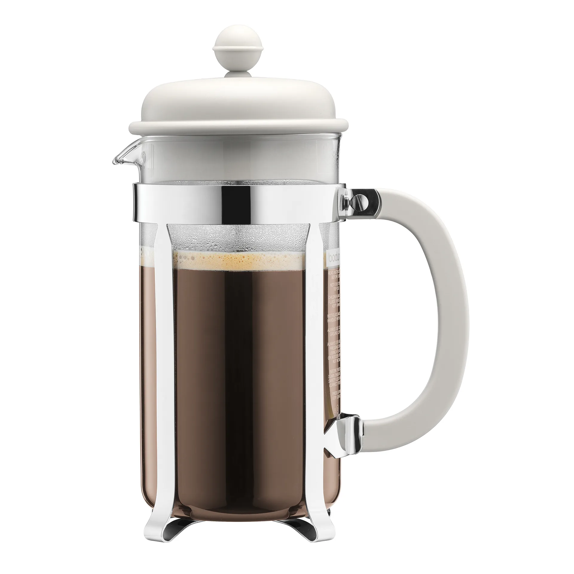 Caffettiera coffee press white, 8 cups Bodum