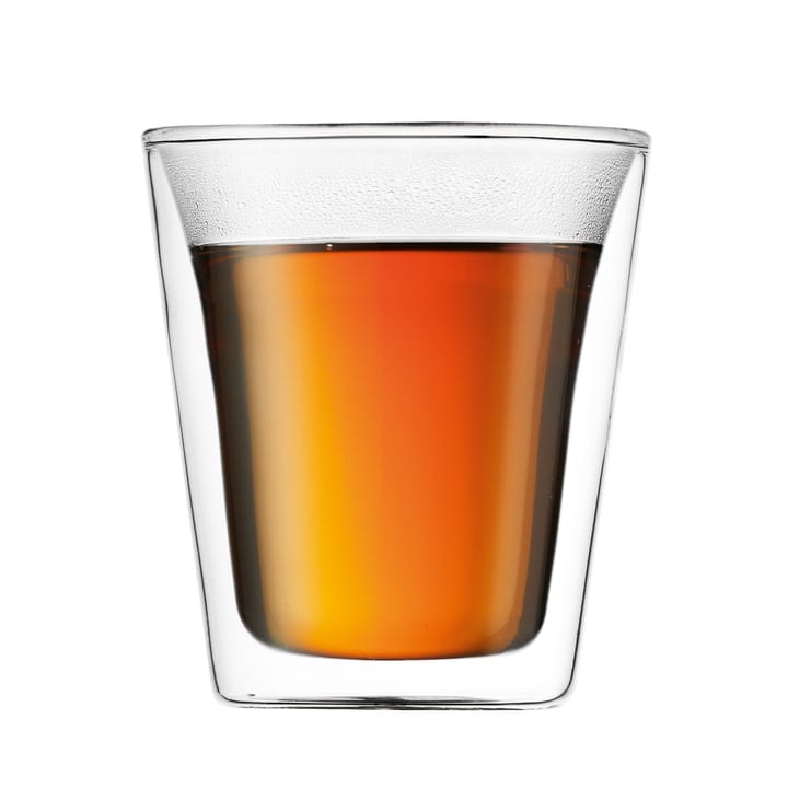 Canteen double wall glass 2-pack, 0.2 l Bodum