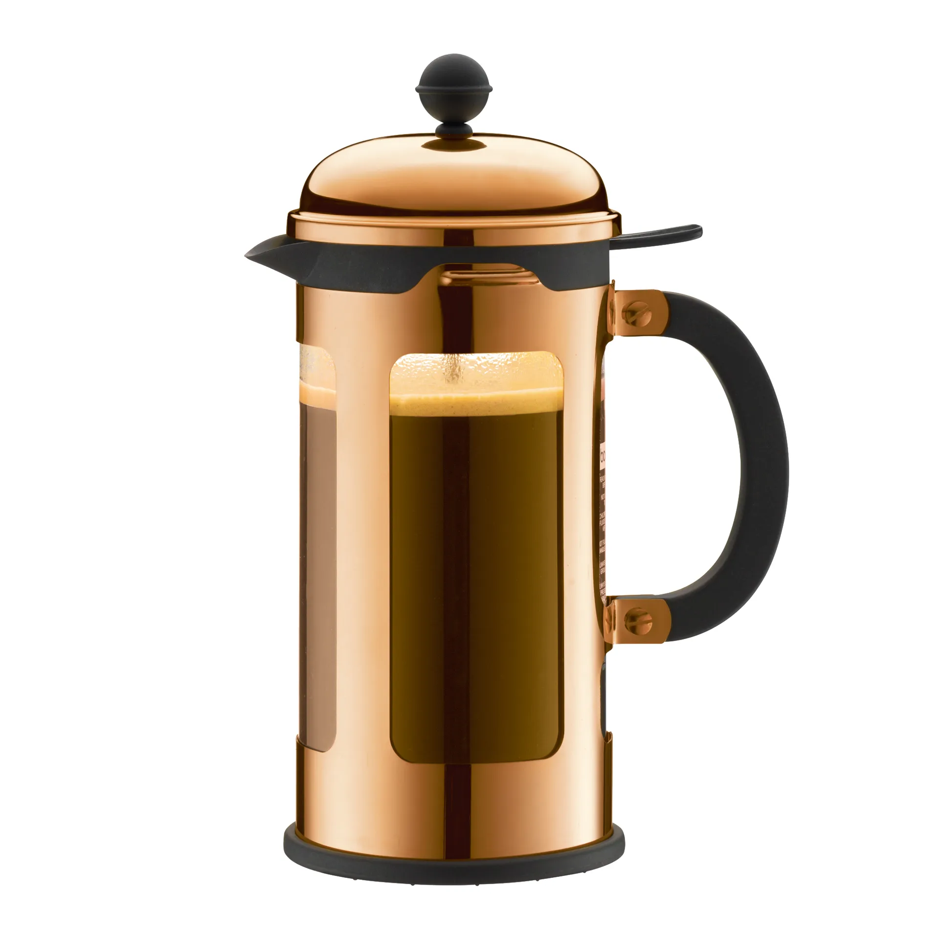 Chambord modern coffee press copper, 8 cups Bodum