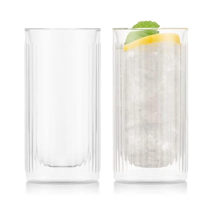 Douro Bar double walled gin glass 30 cl 2-pack, Clear Bodum
