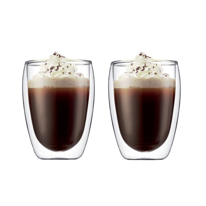 Pavina double wall glass 2-pack, 0.35 l Bodum