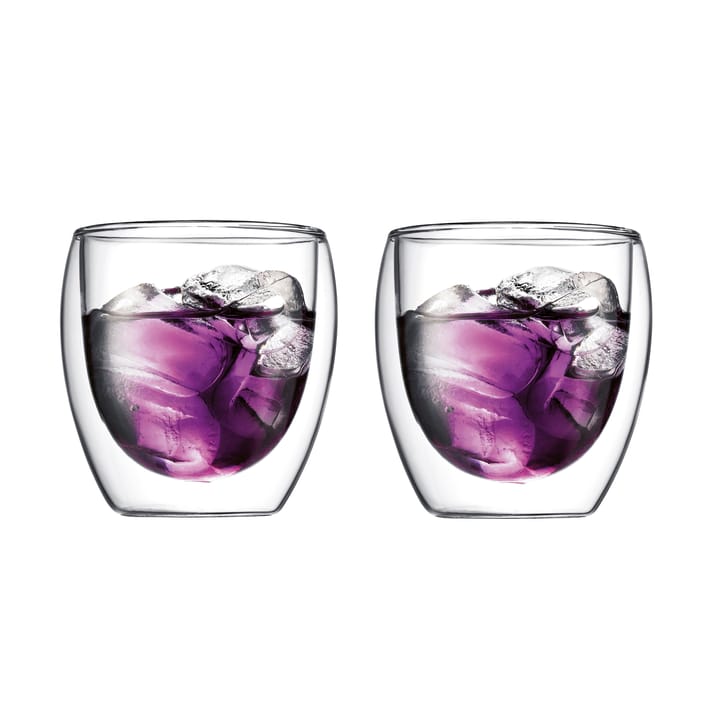 Pavina double wall glass 2-pack - 25 cl - Bodum