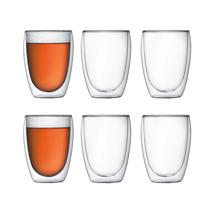 Pavina double wall glass 6-pack, 0.35 l Bodum